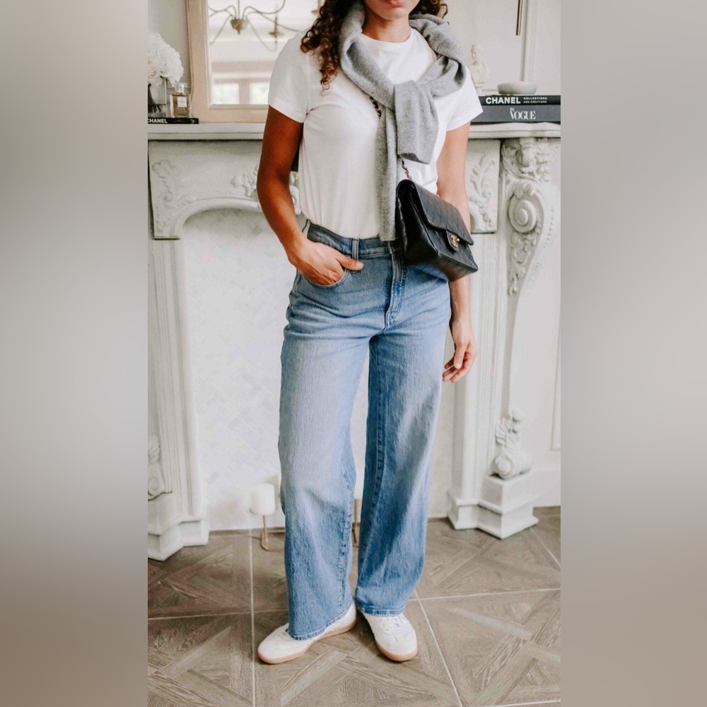 Madewell The Perfect Vintage Jean size 27 straight leg rigid‎ denim women’s
